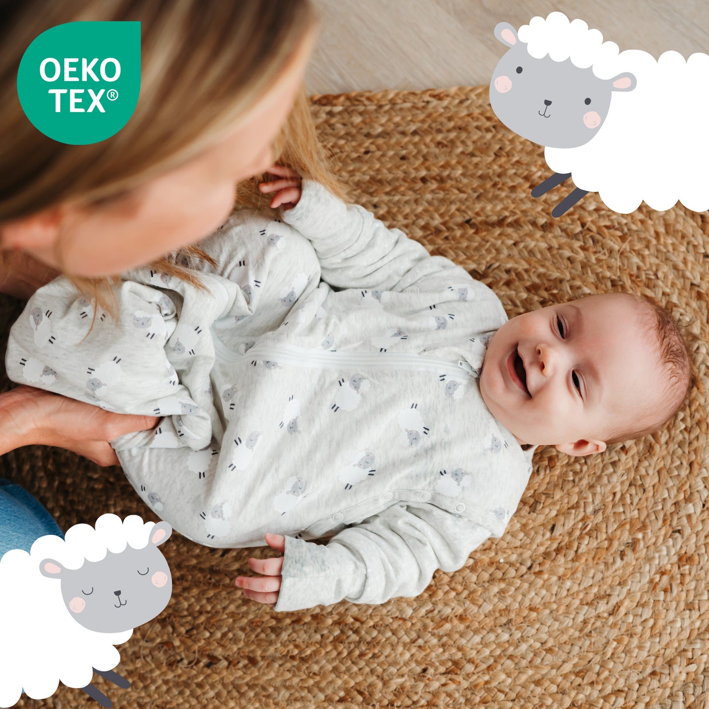Saco de dormir para bebé 1.0 TOG_Canguro_OEKOTEX_1187