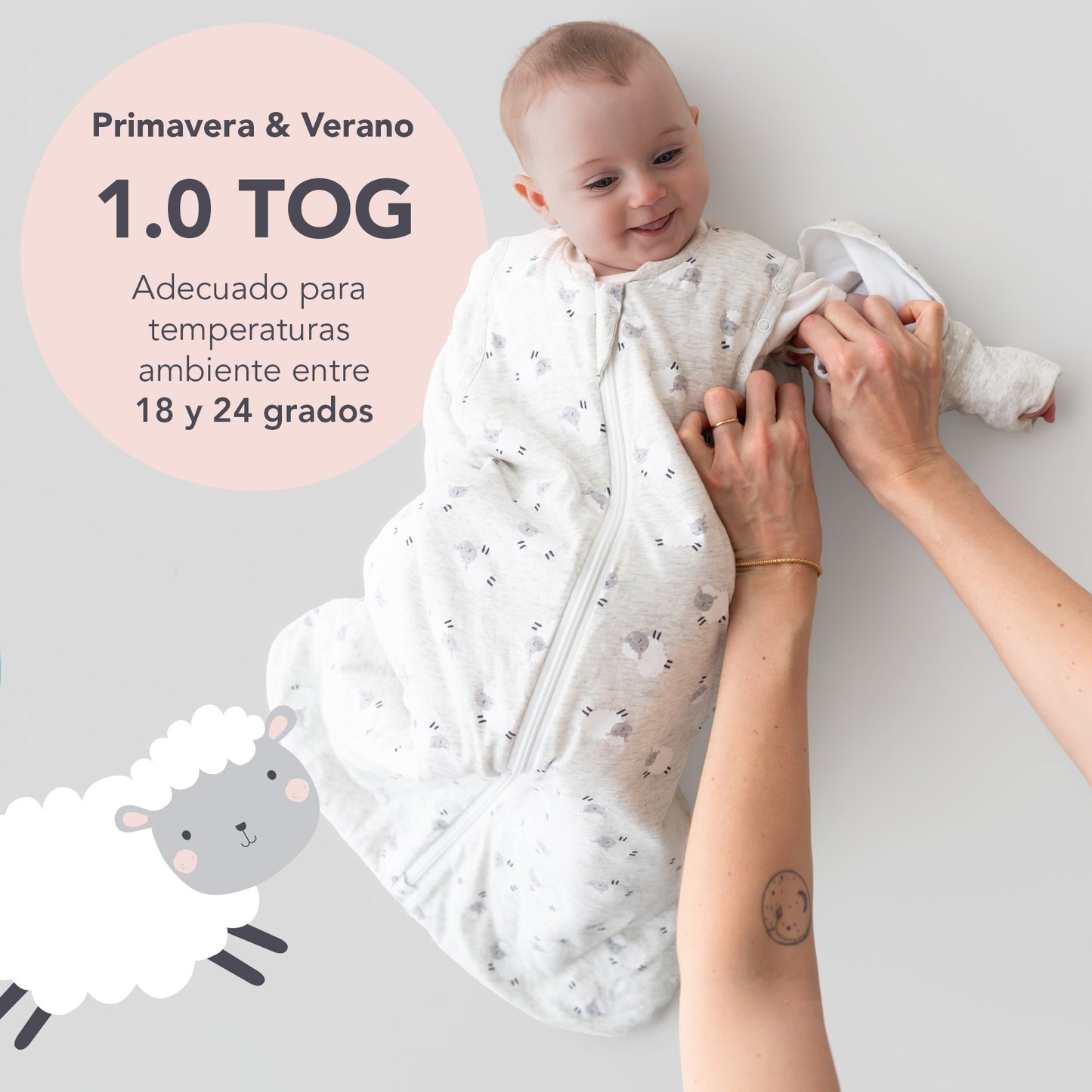 Saco de dormir para bebé 1.0 TOG_TOG_1187
