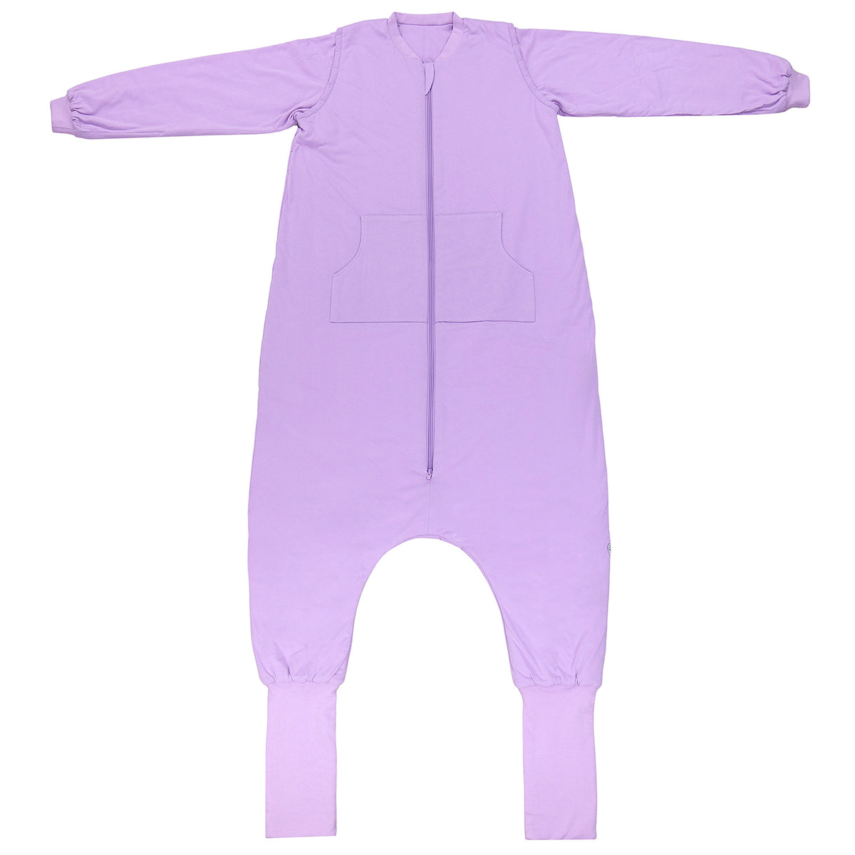 Saco de dormir con pies y suelas antideslizantes para adultos 3.5 TOG_Lila_parte frontal_1189