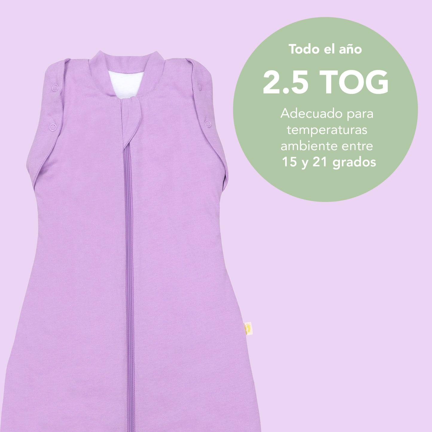 Manta Envolvente para Bebé 2.5 TOG_Lila_TOG_1193