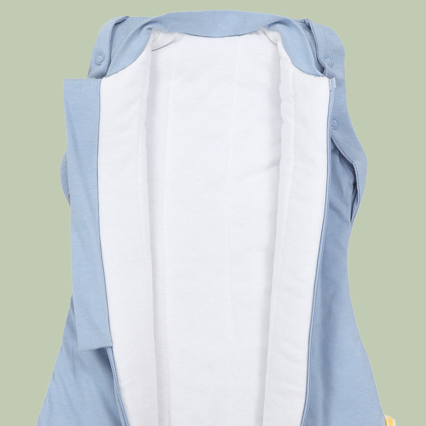 Manta Envolvente para Bebé 1.0 TOG_Azul Hielo_zona del brazo_1198