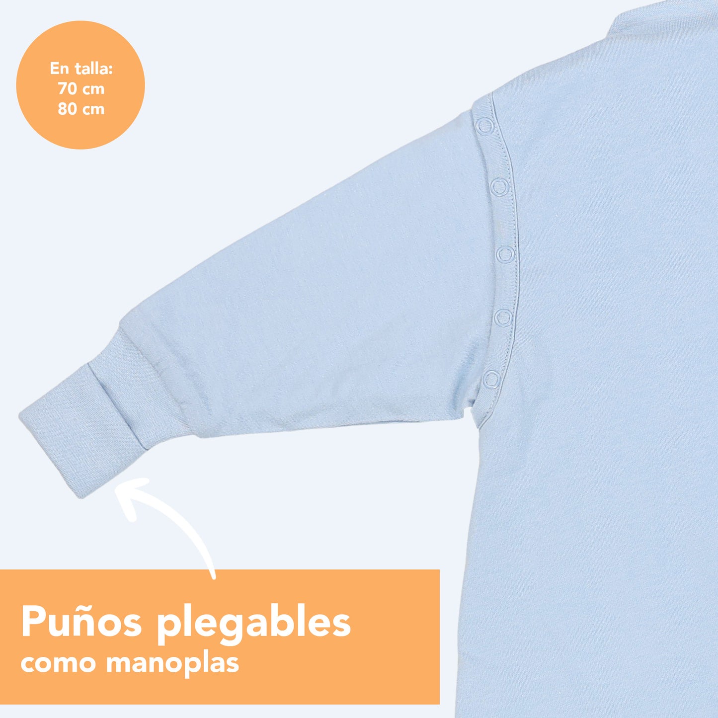 Saco de dormir para bebé, 1.0 TOG