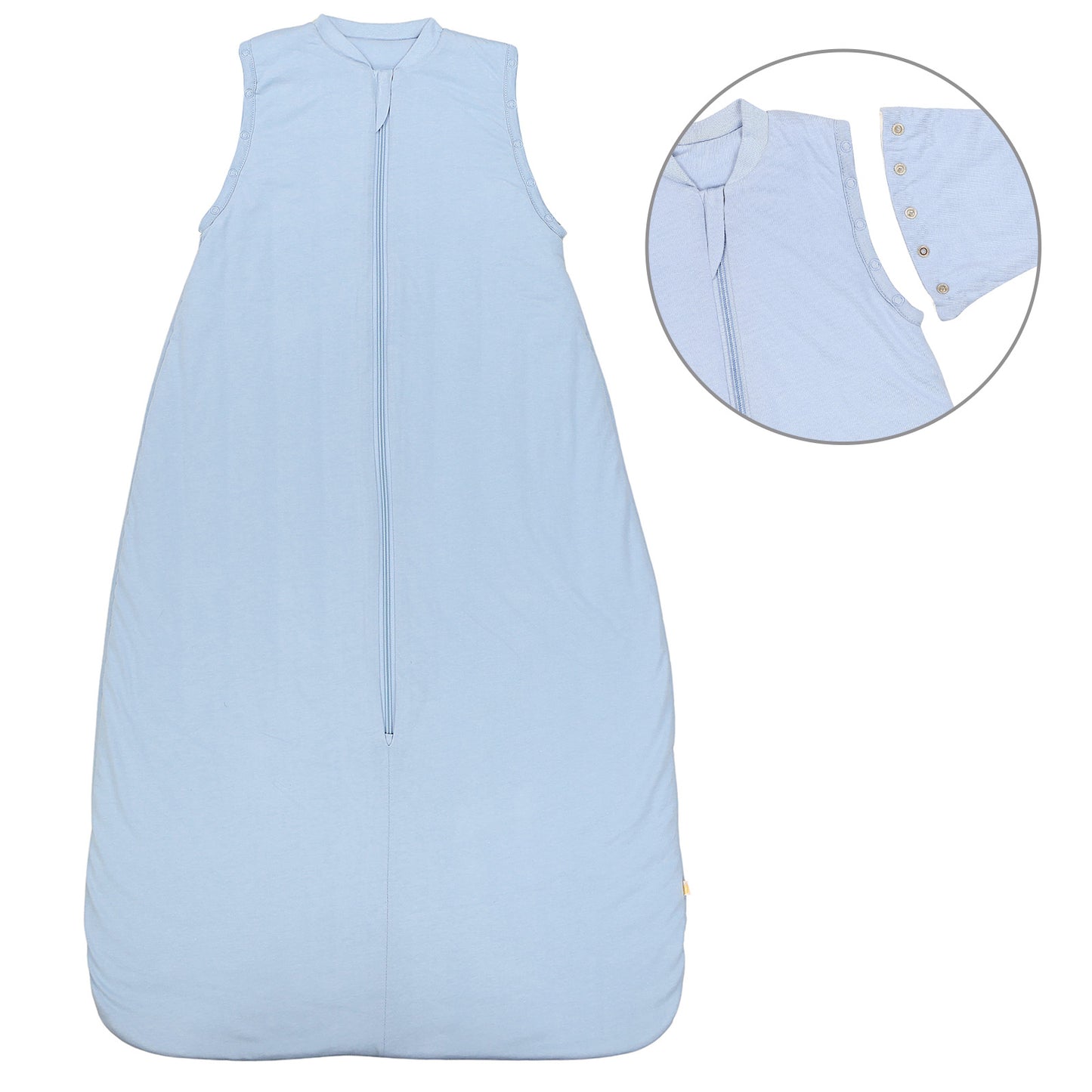 Saco de dormir para bebé 1.0 TOG_Azul Hielo_Delantero con sisa_1201