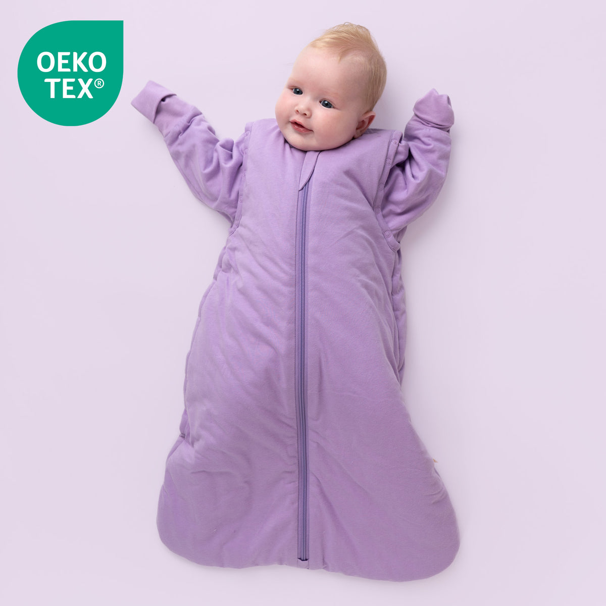 Saco de dormir para bebé 1.0 TOG_Lila_OEKOTEX_1201
