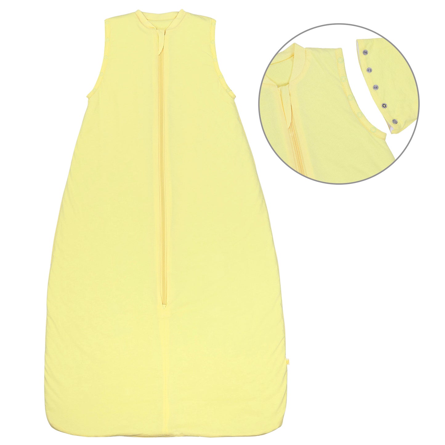 Saco de dormir para bebé 1.0 TOG_Amarillo Claro_Delantero con sisa_1201