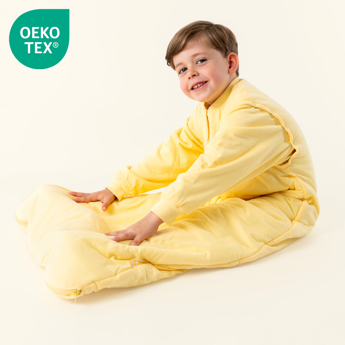 Saco de dormir para bebé 1.0 TOG_Amarillo Claro_OEKOTEX_1201