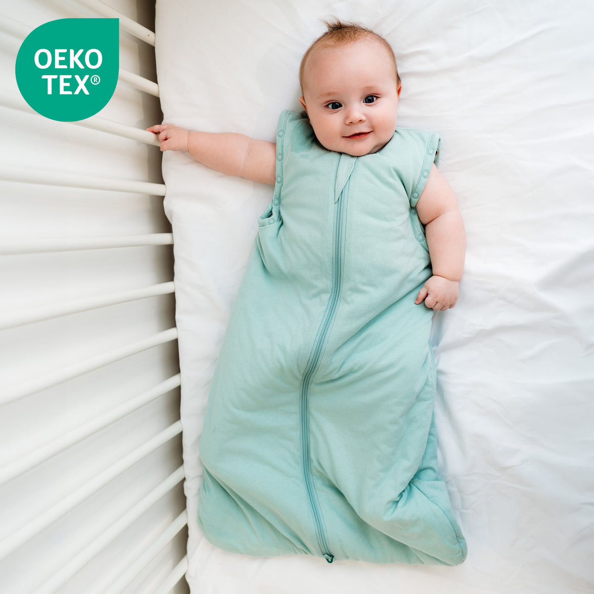 Saco de dormir para bebé 1.0 TOG_Salvia_OEKOTEX_1201