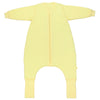 Saco de dormir con pies y suelas antideslizantes 2.5 TOG_Amarillo Claro_parte frontal_1202