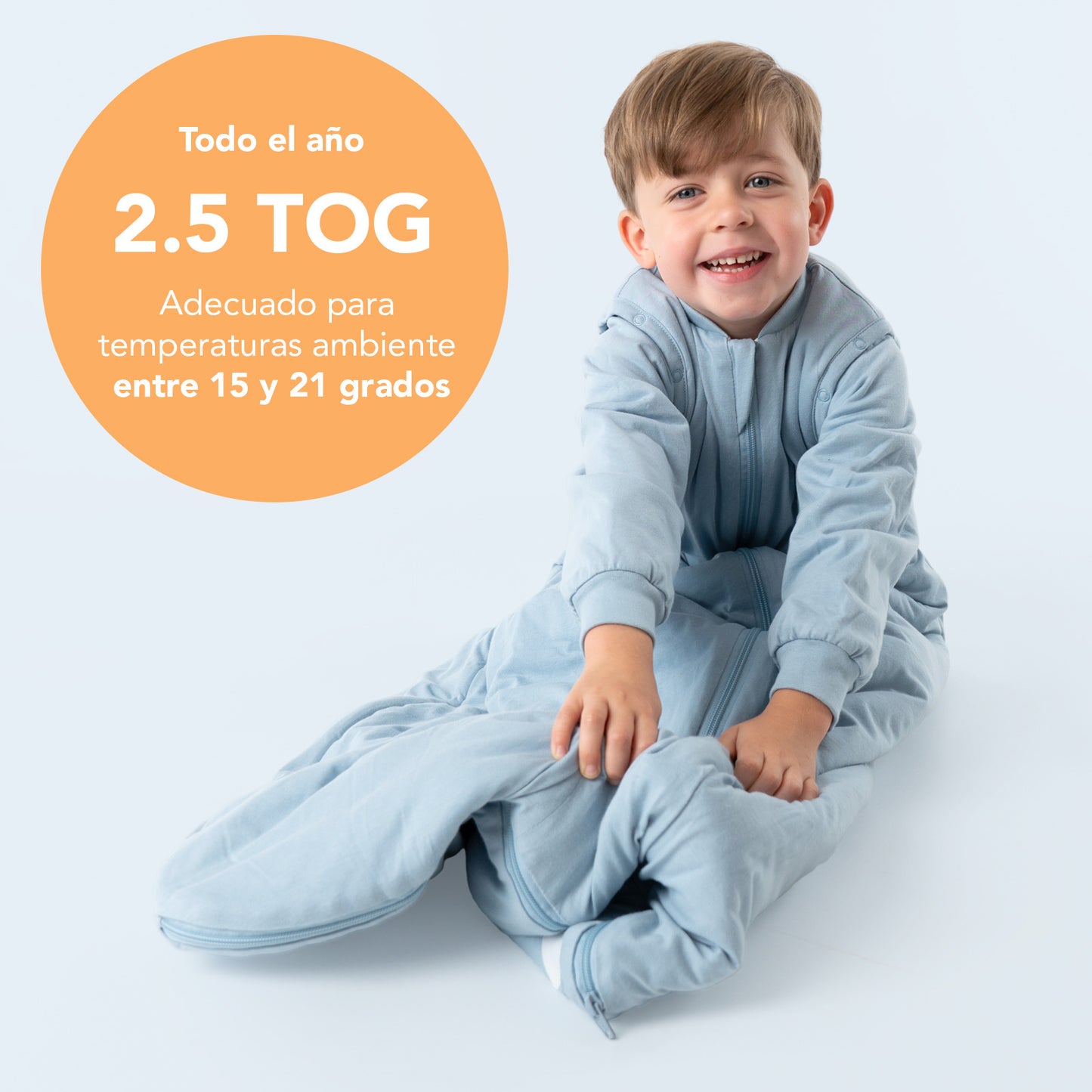 Saco de dormir para bebé, 2.5 TOG