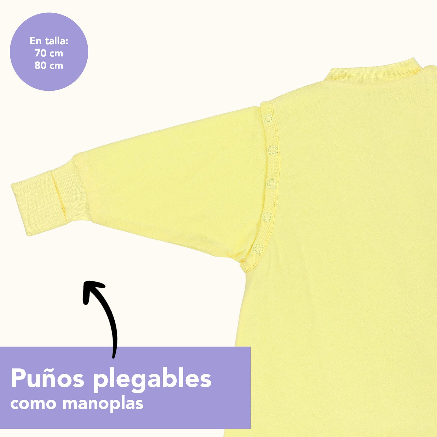 Saco de dormir para bebé, 2.5 TOG