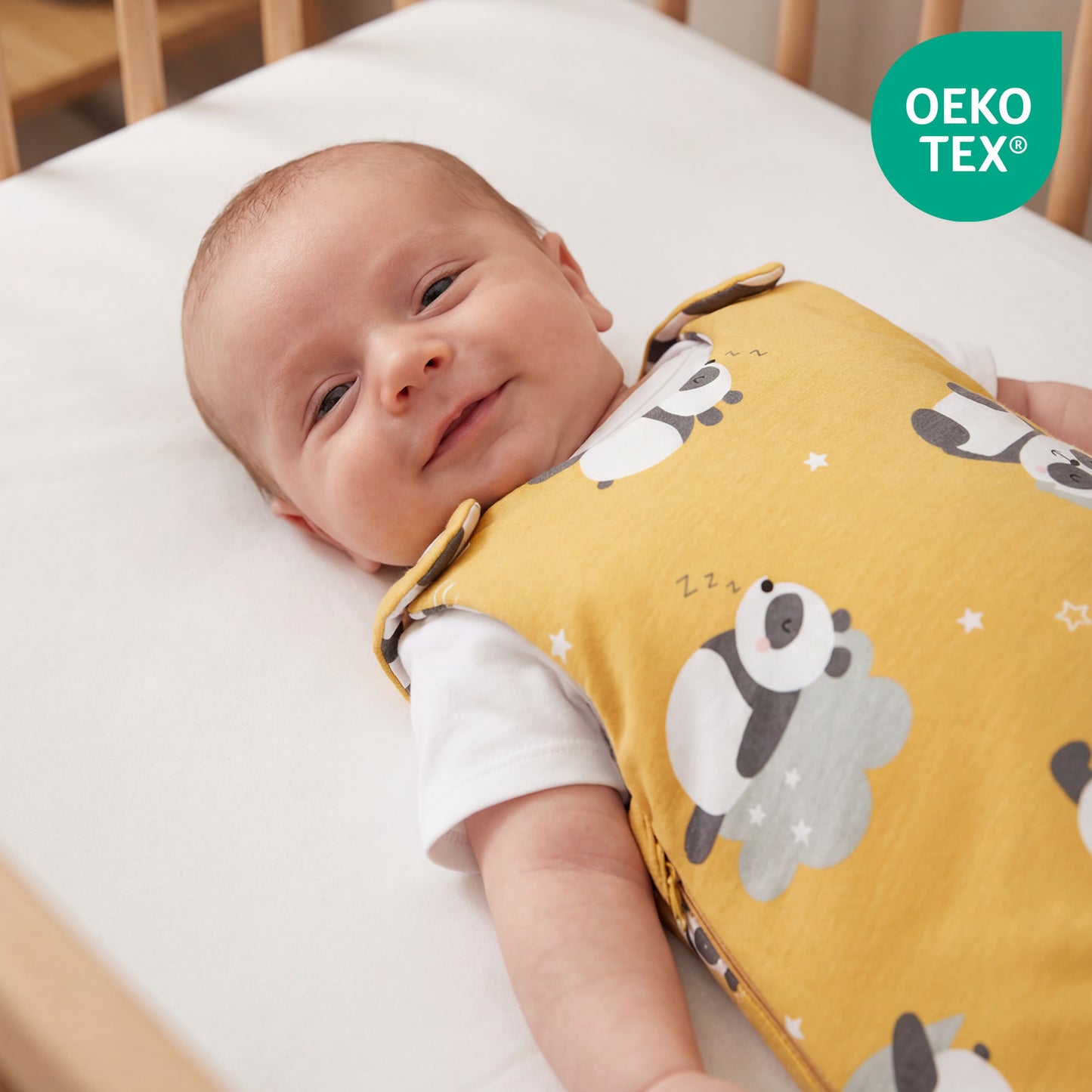 Saco de dormir para bebé 1.0 TOG_Panda_OEKOTEX_1204