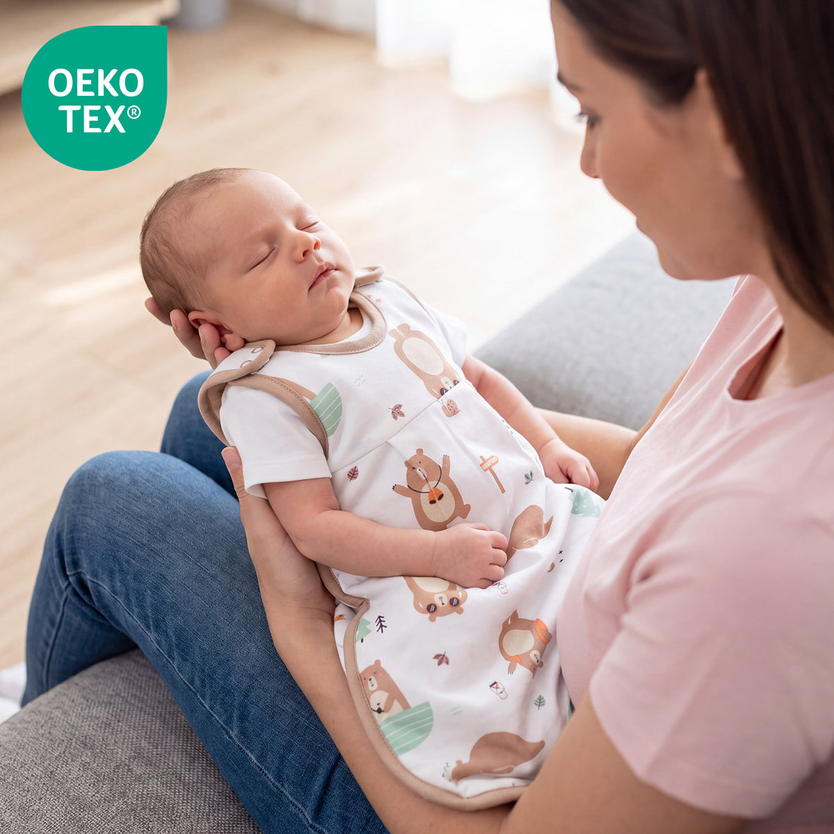 Saco de dormir para bebé 1.0 TOG_Oso Explorador_OEKOTEX_1204