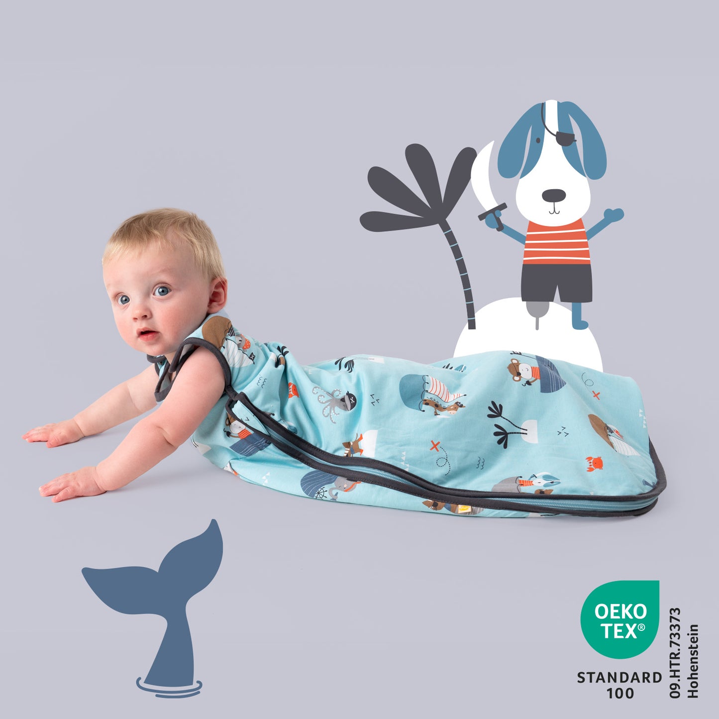 Saco de dormir para bebé 1.0 TOG_Pirata_OEKOTEX_1204