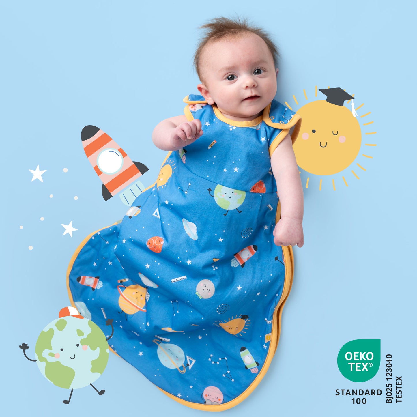Saco de dormir para bebé 1.0 TOG_Space_OEKOTEX_1204