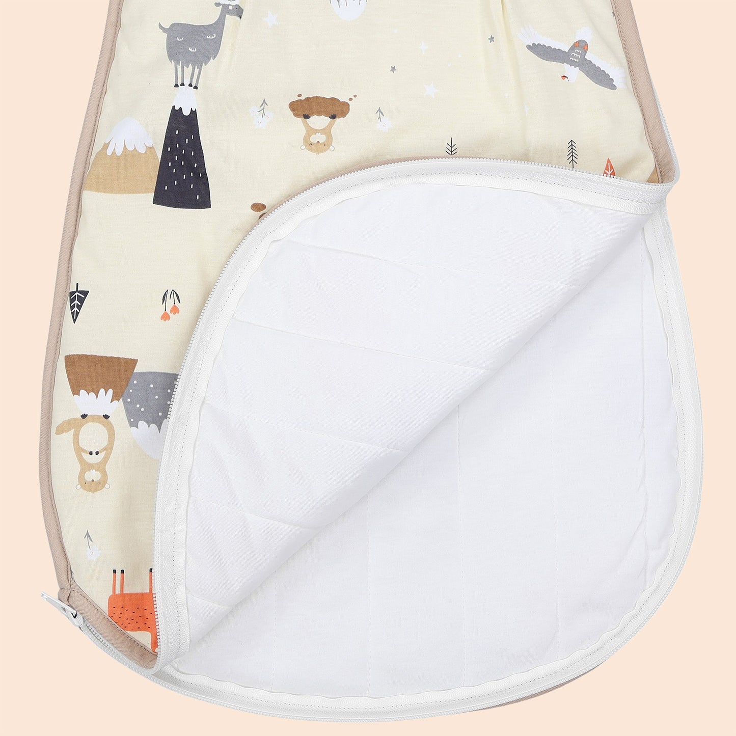 Saco de dormir para bebé 2.5 TOG_Animales de montaña_detalle_1205