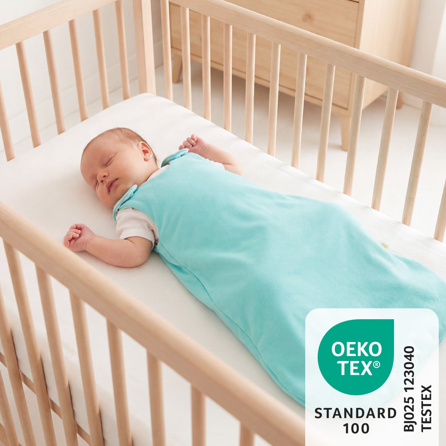 Saco de dormir para bebé 1.0 TOG_Agua_OEKOTEX_1206