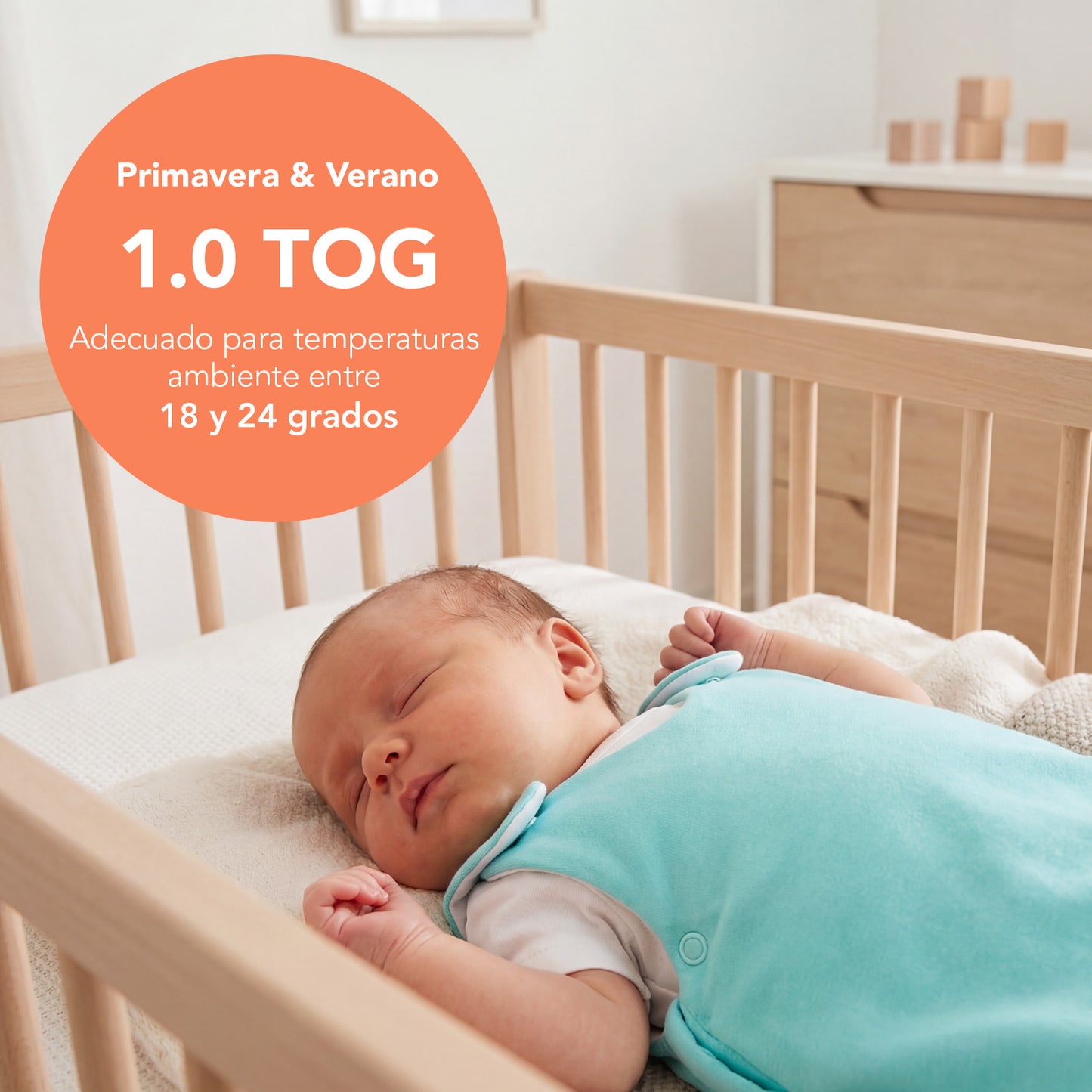 Saco de dormir para bebé 1.0 TOG_Agua_TOG_1206