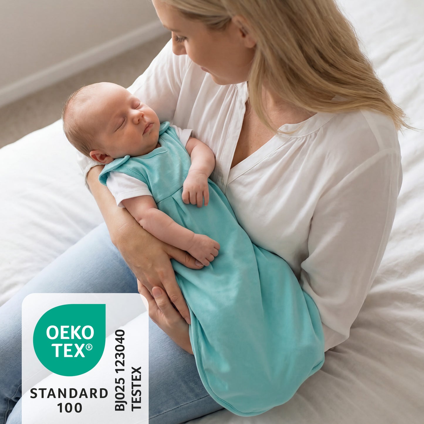 Saco de dormir para bebé 1.0 TOG_Agua_OEKOTEX_1206