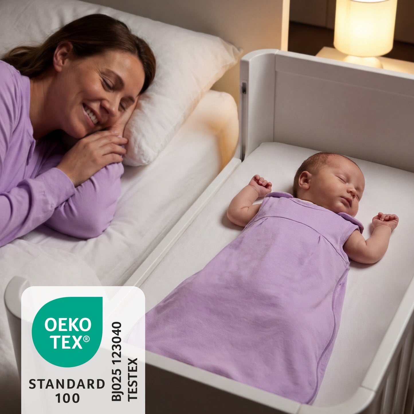 Saco de dormir para bebé 2.5 TOG_Lila_OEKOTEX_1207