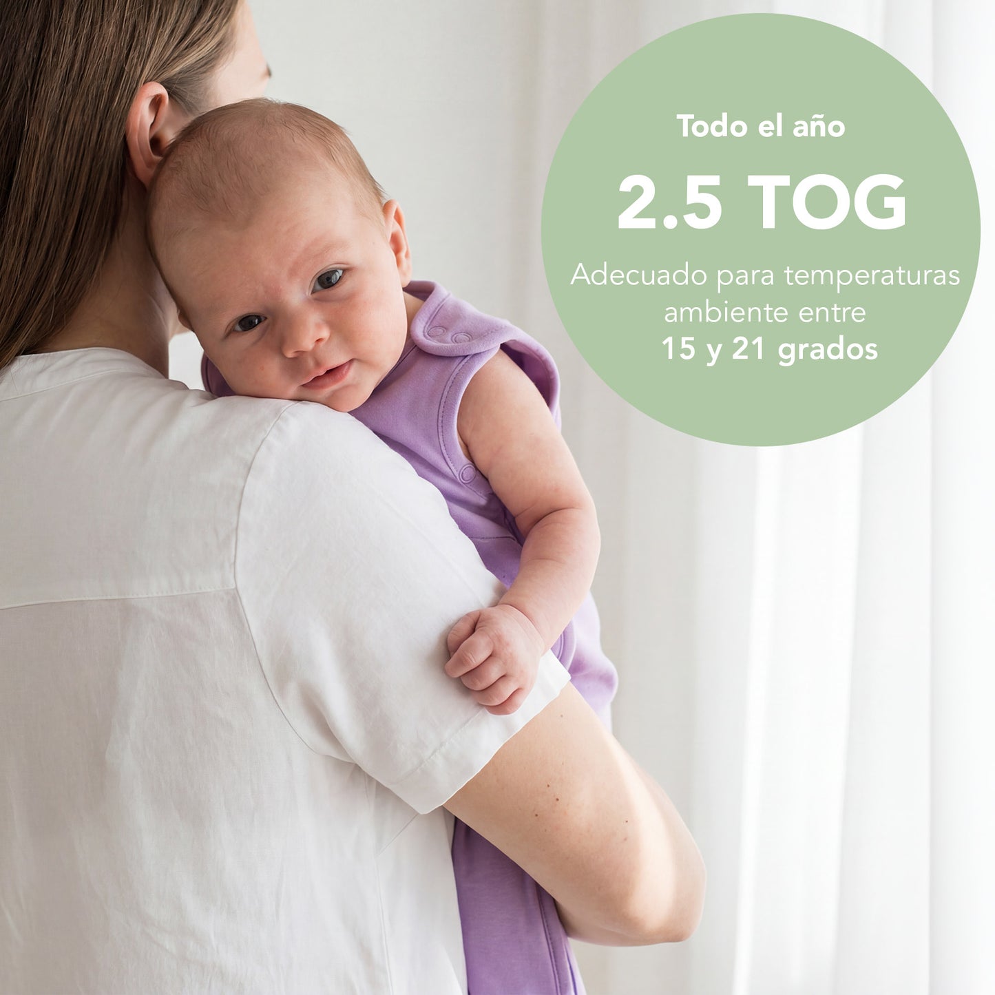 Saco de dormir para bebé 2.5 TOG_Lila_TOG_1207