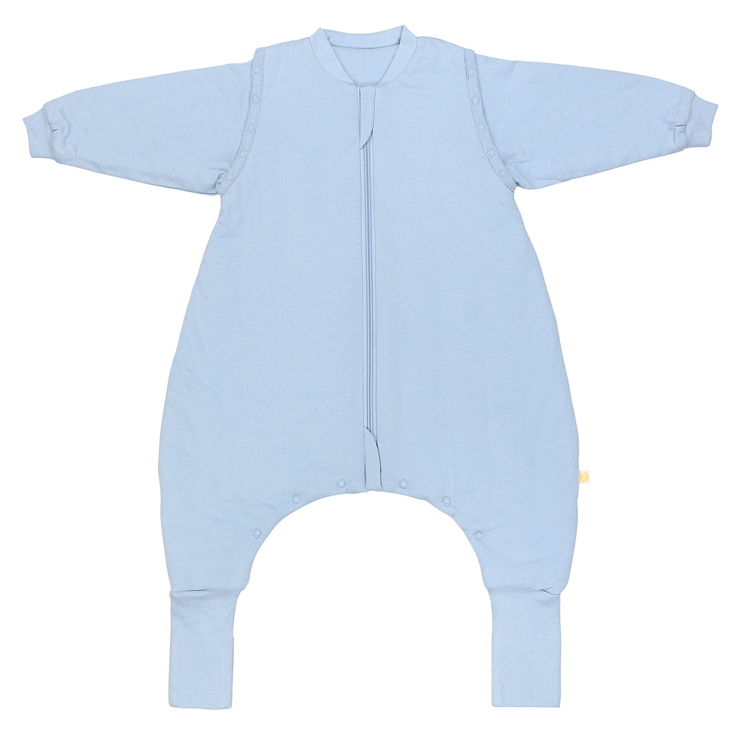 Saco de dormir con pies y suelas antideslizantes 3.5 TOG_Azul Hielo_parte frontal_1209