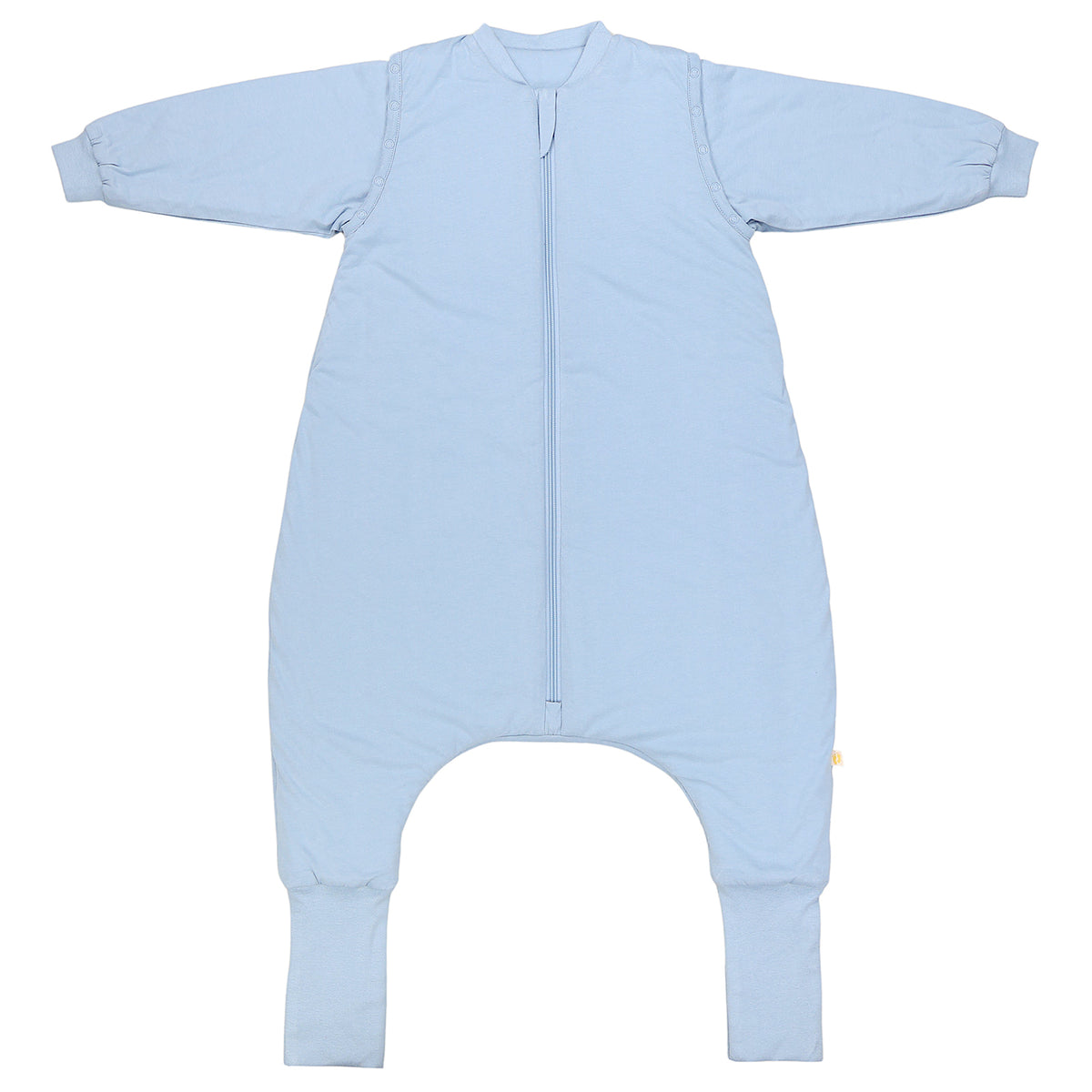 Saco de dormir con pies y suelas antideslizantes 3.5 TOG_Azul Hielo_parte frontal_1209