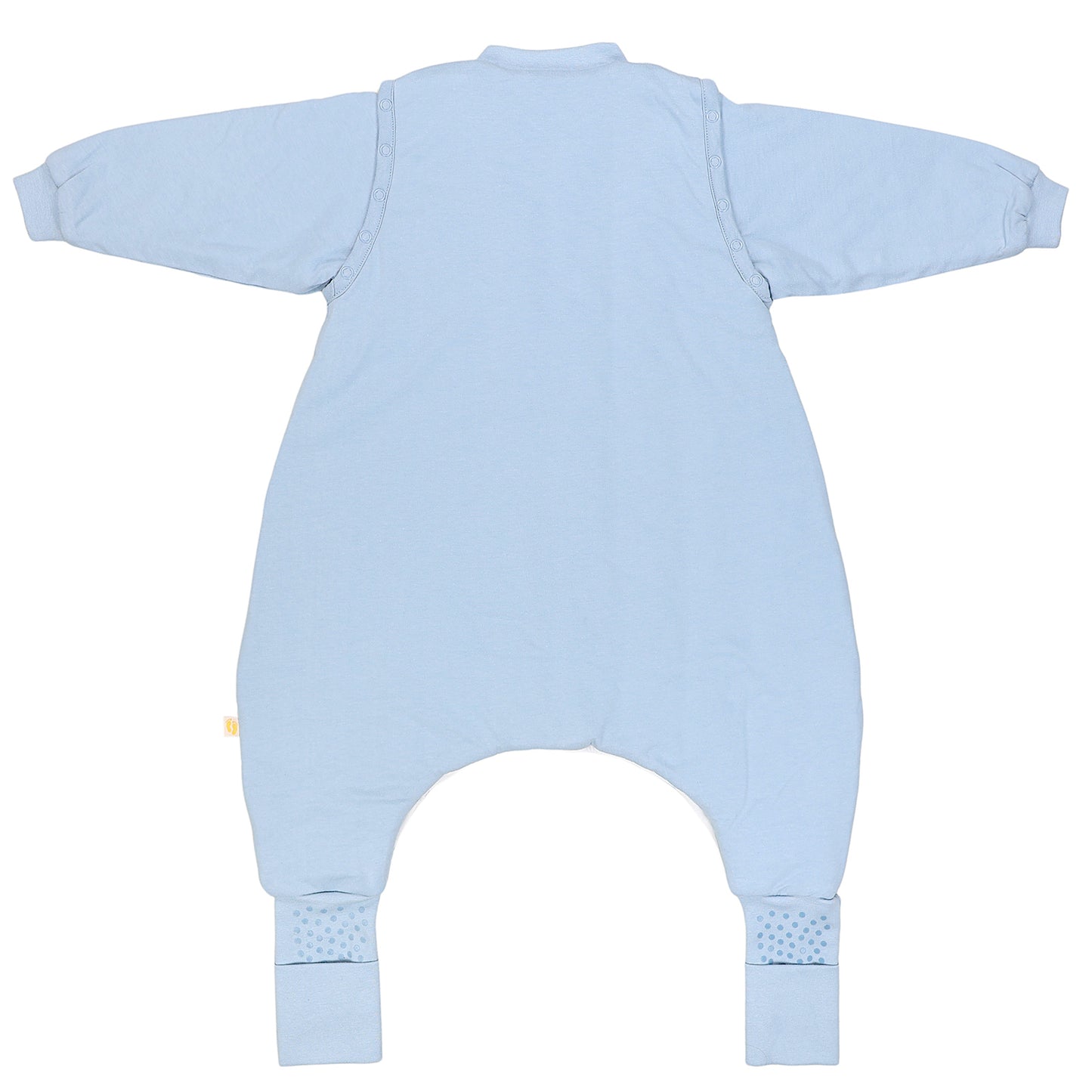 Saco de dormir con pies y suelas antideslizantes 3.5 TOG_Azul Hielo_parte trasera_1209
