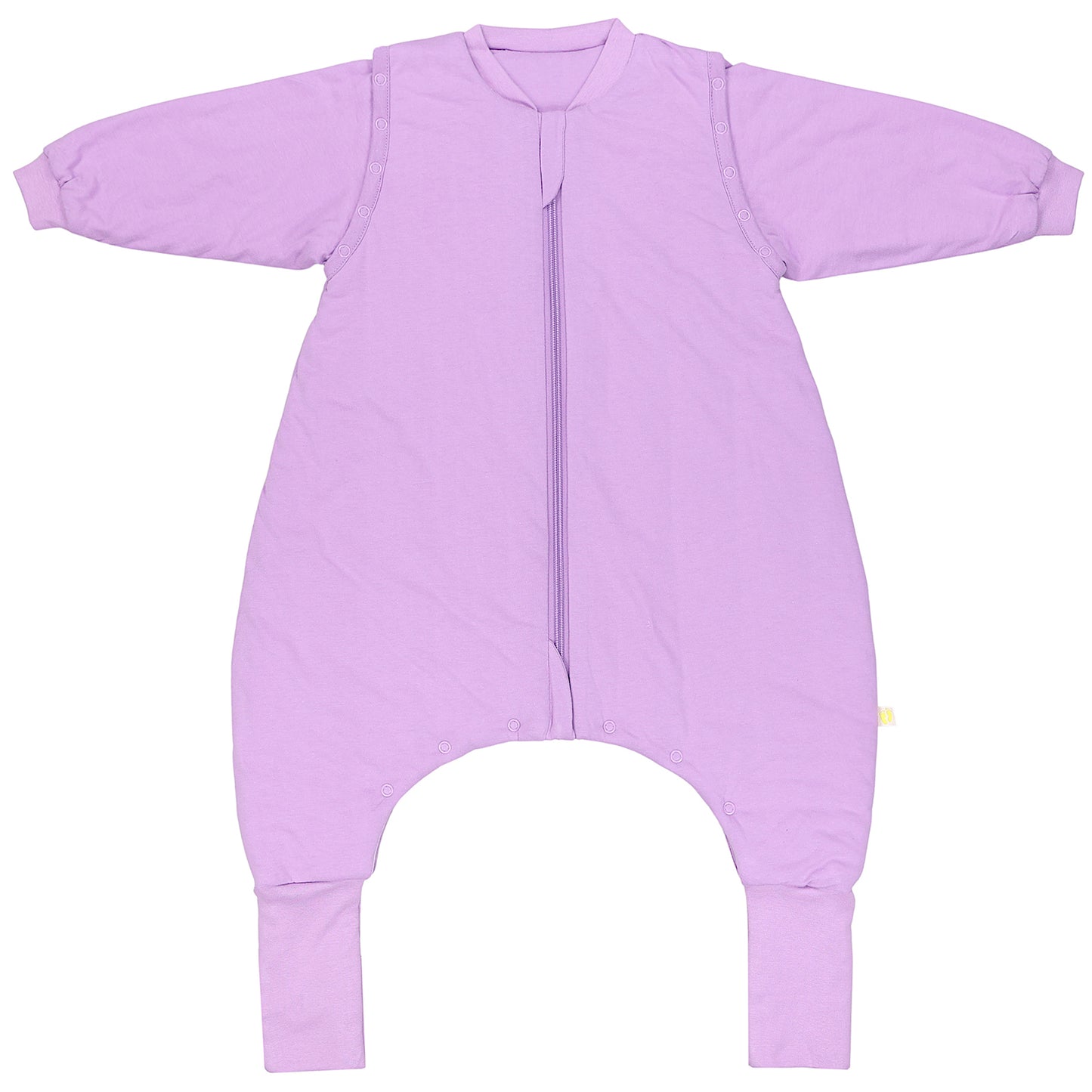 Saco de dormir con pies y suelas antideslizantes 3.5 TOG_Lila_parte frontal_1209