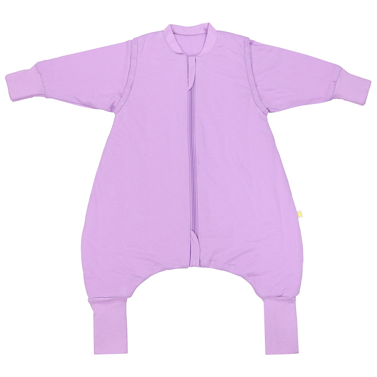 Saco de dormir con pies y suelas antideslizantes 3.5 TOG_Lila_parte frontal_1209