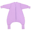 Saco de dormir con pies y suelas antideslizantes 3.5 TOG_Lila_parte frontal_1209