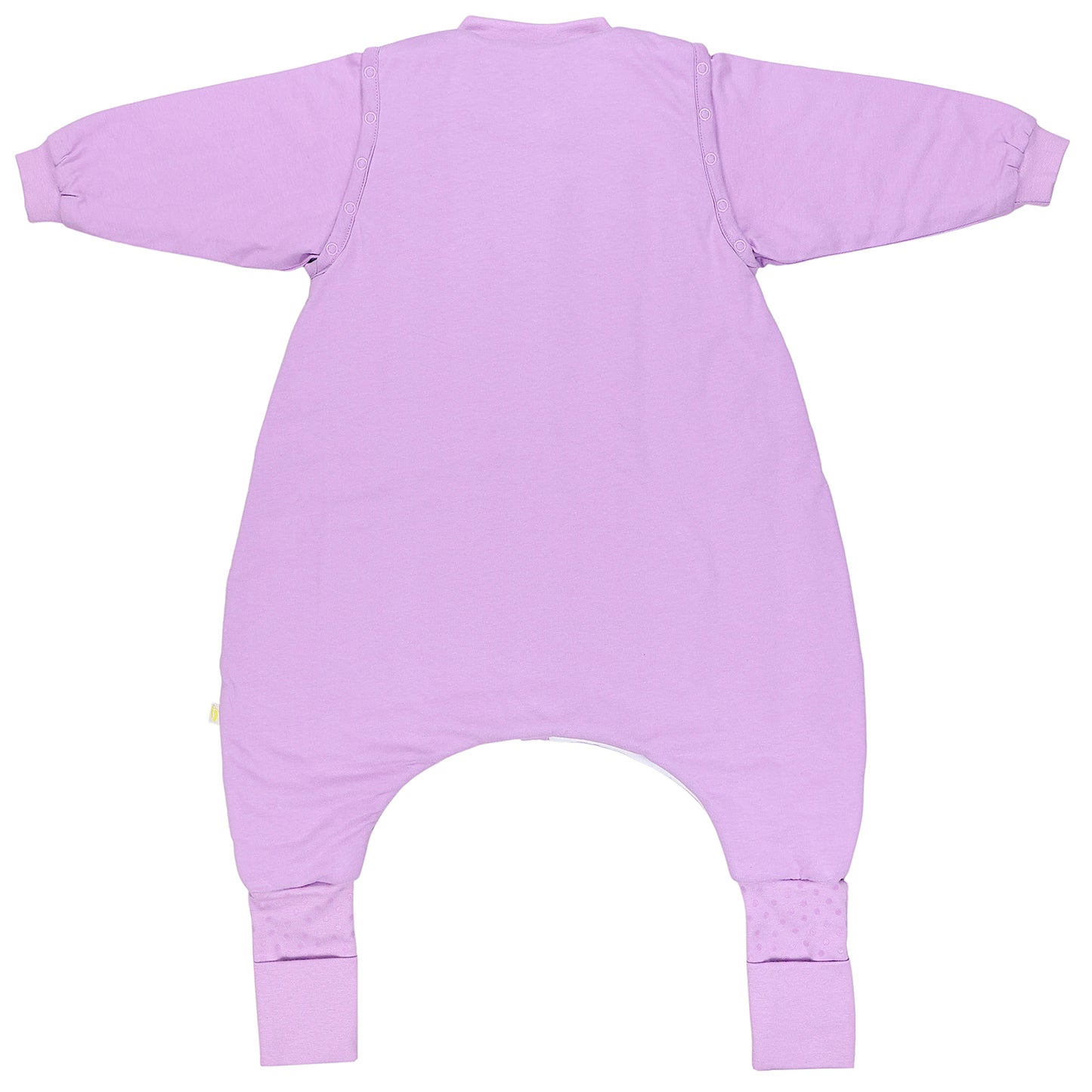 Saco de dormir con pies y suelas antideslizantes 3.5 TOG_Lila_parte trasera_1209