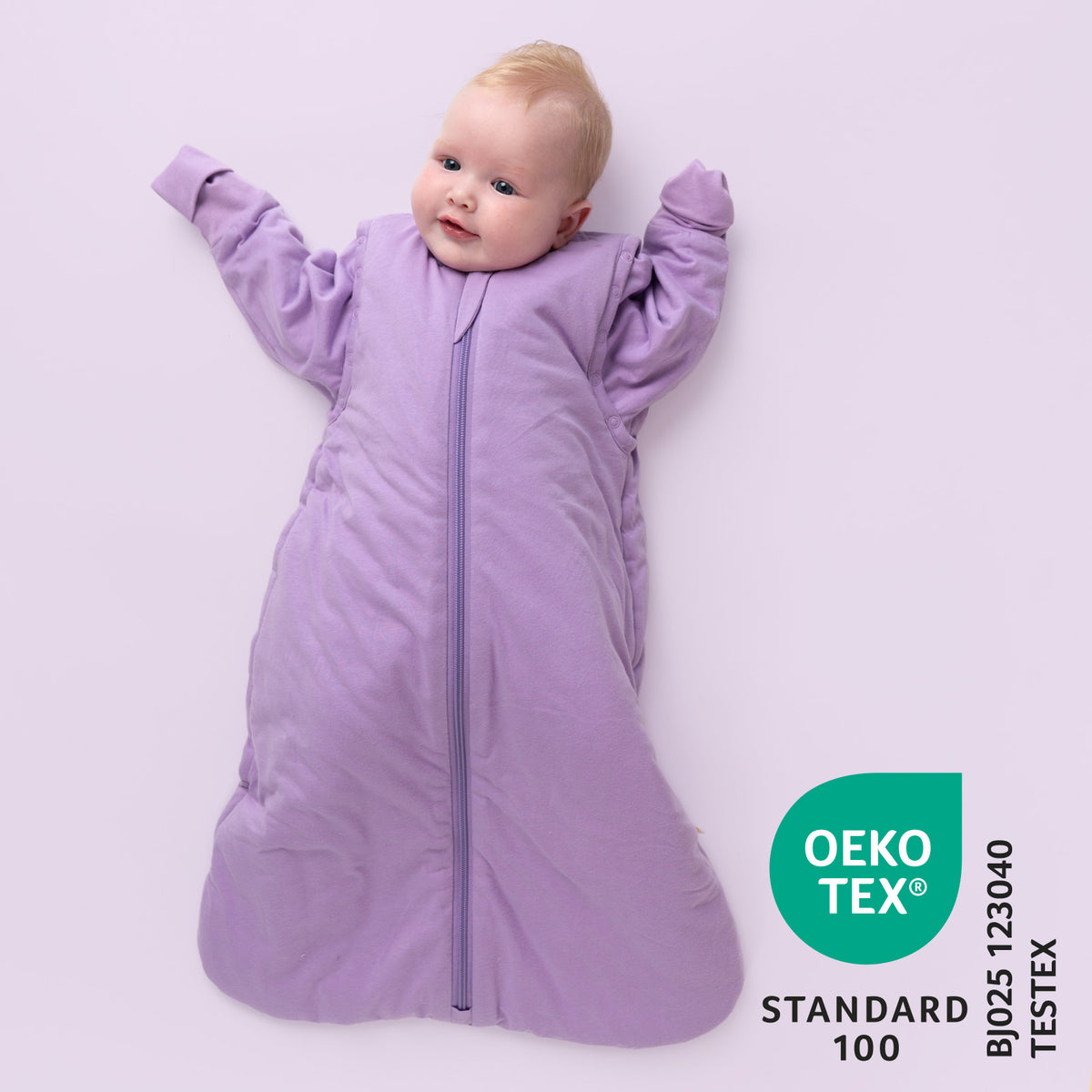 Saco de dormir para bebé 3.5 TOG_Lila_OEKOTEX_1210
