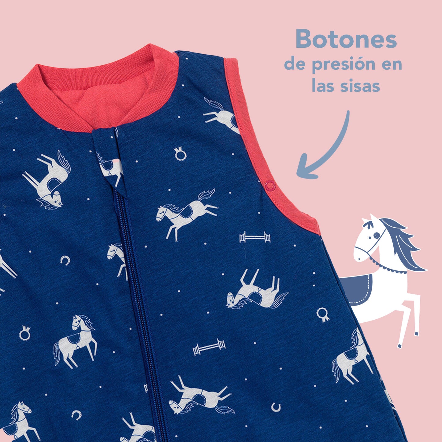 Saco de dormir para bebé, 1.0 TOG