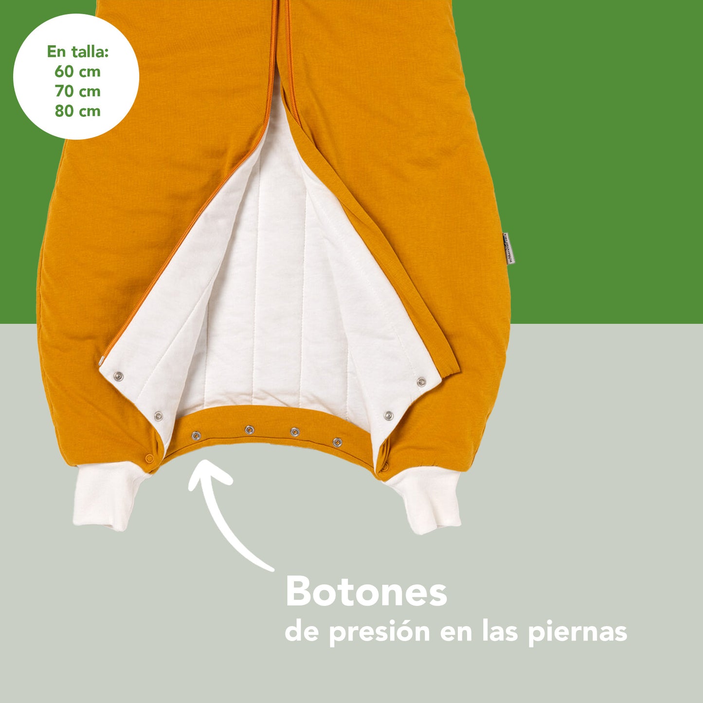 Saco de dormir con pies, 1.0 TOG