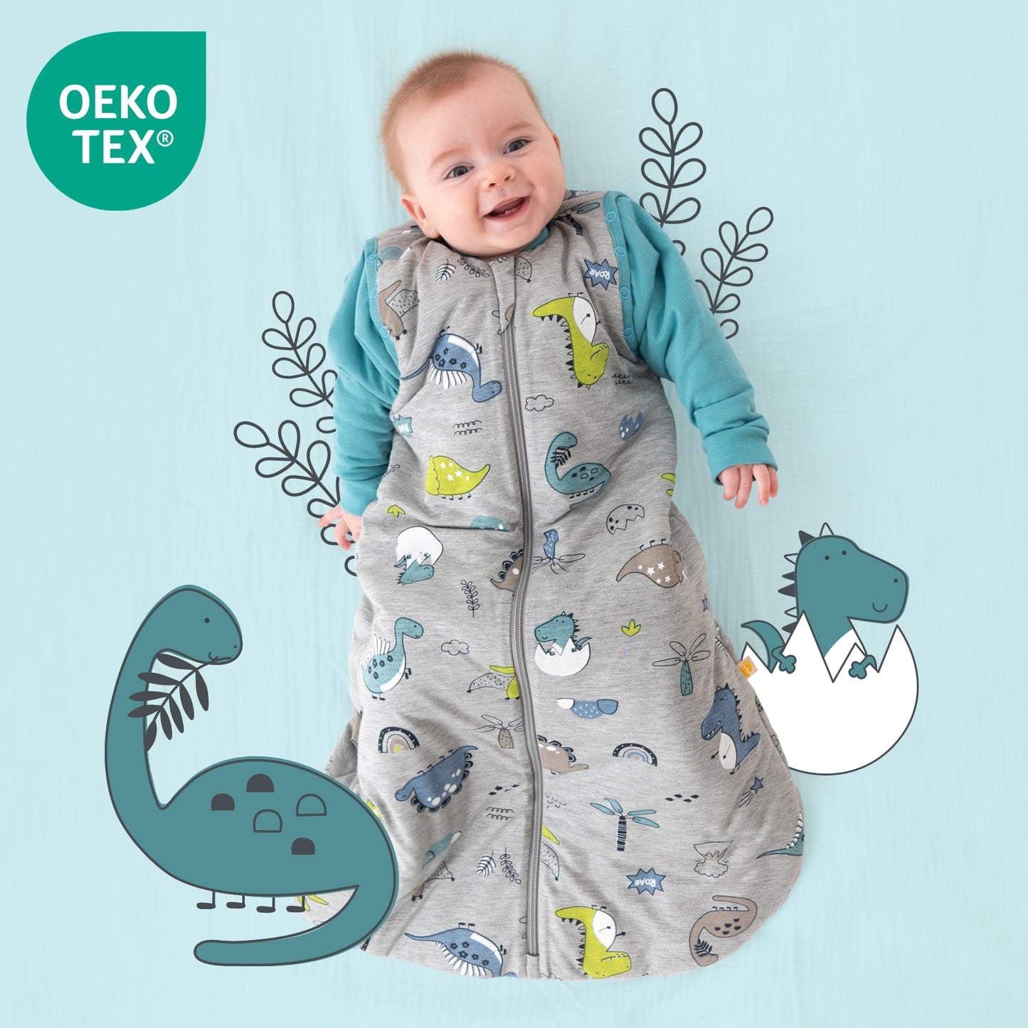 Saco de dormir para bebé, 2.5 TOG