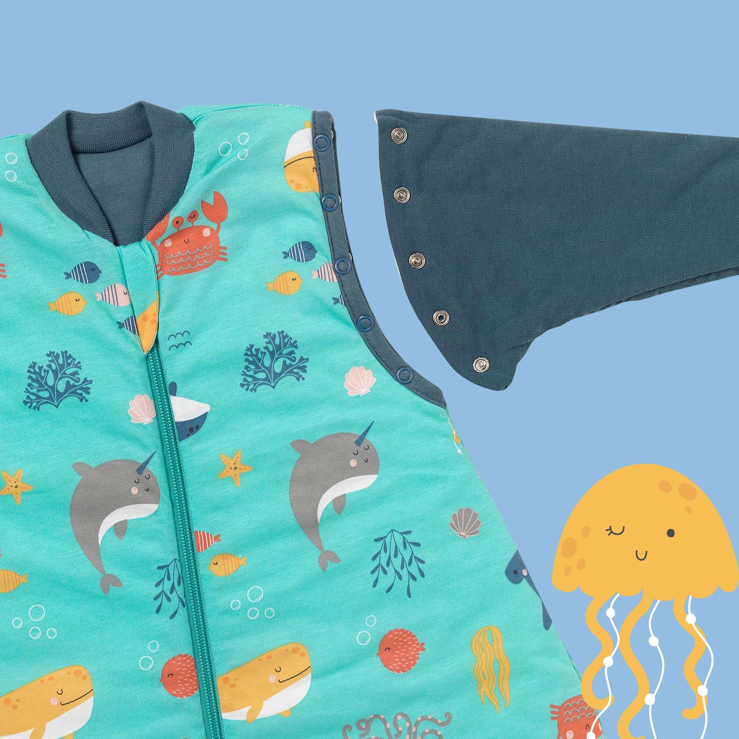 Saco de dormir para bebé, 1.0 TOG