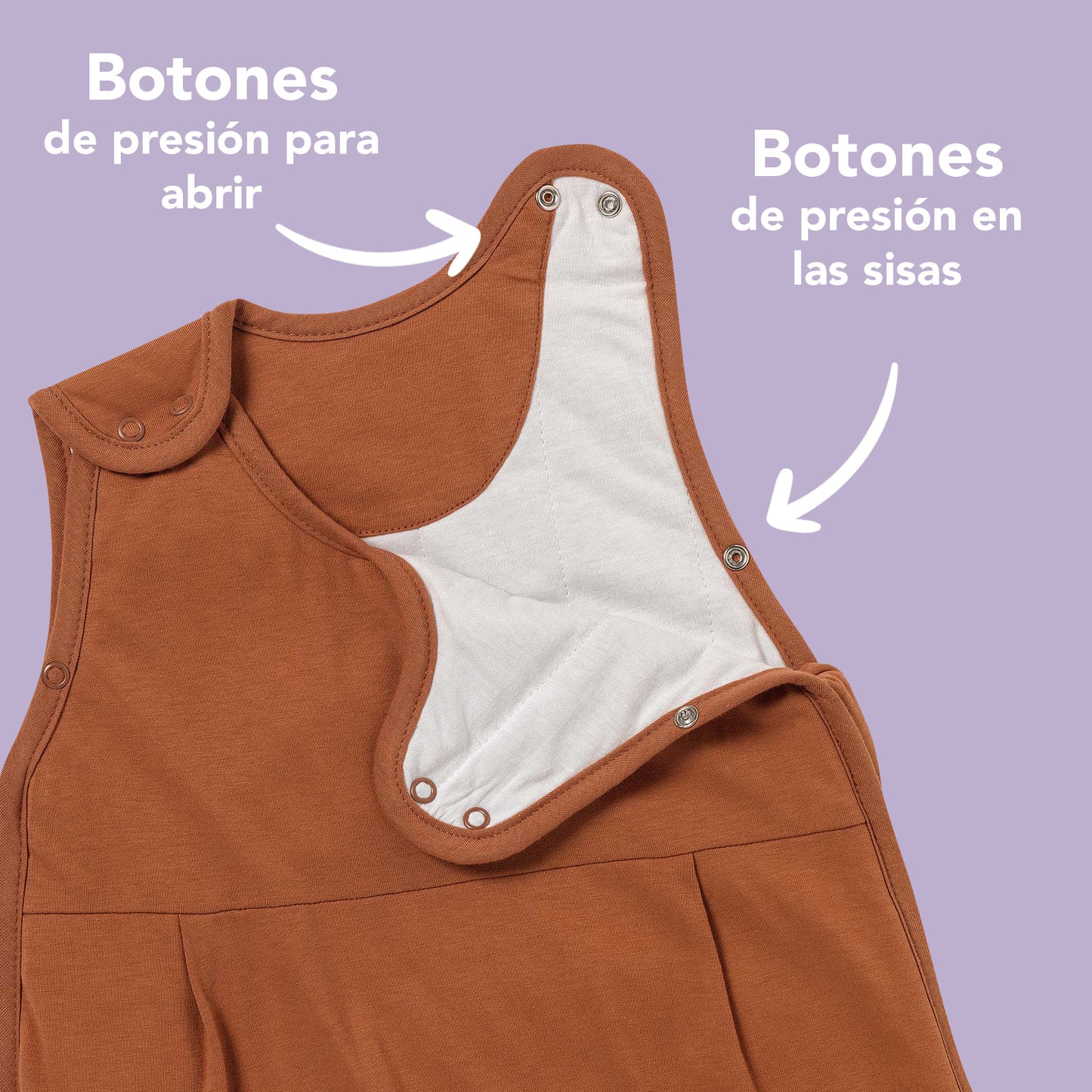 Saco de dormir para bebé, 2.5 TOG