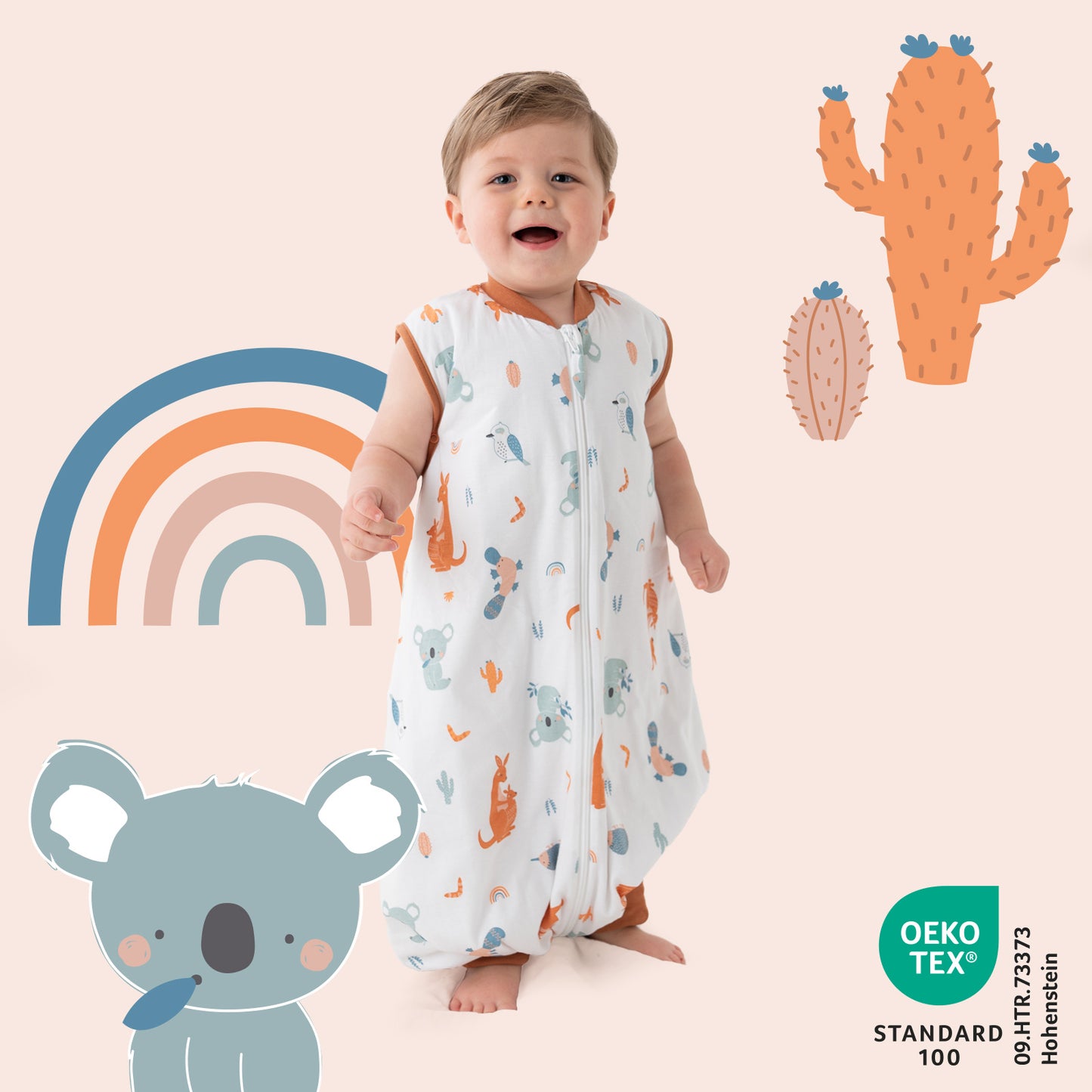 Saco de dormir con pies y suelas antideslizantes 1.0 TOG_Canguro_418_2