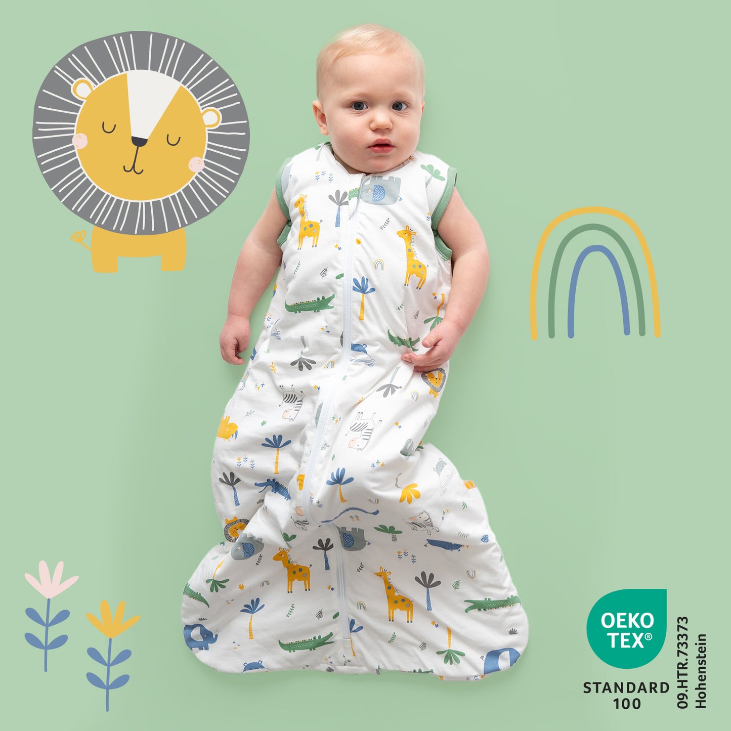Saco de dormir para bebé 1.0 TOG_Jungla_420_2
