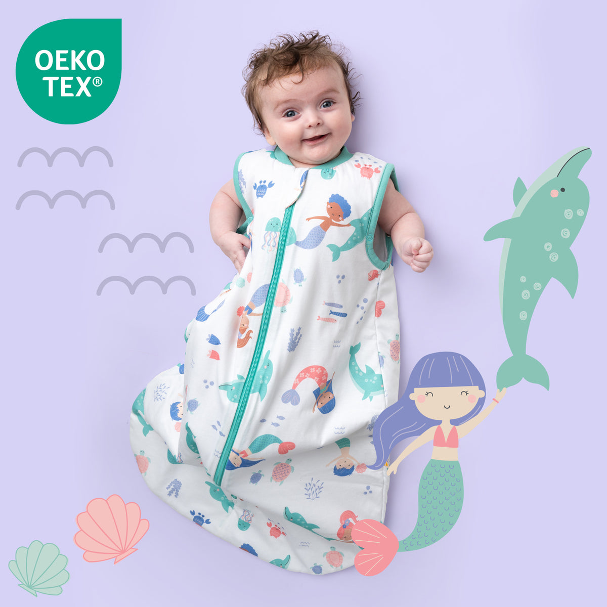 Saco de dormir para bebé 1.0 TOG_Sirena_OEKOTEX_420