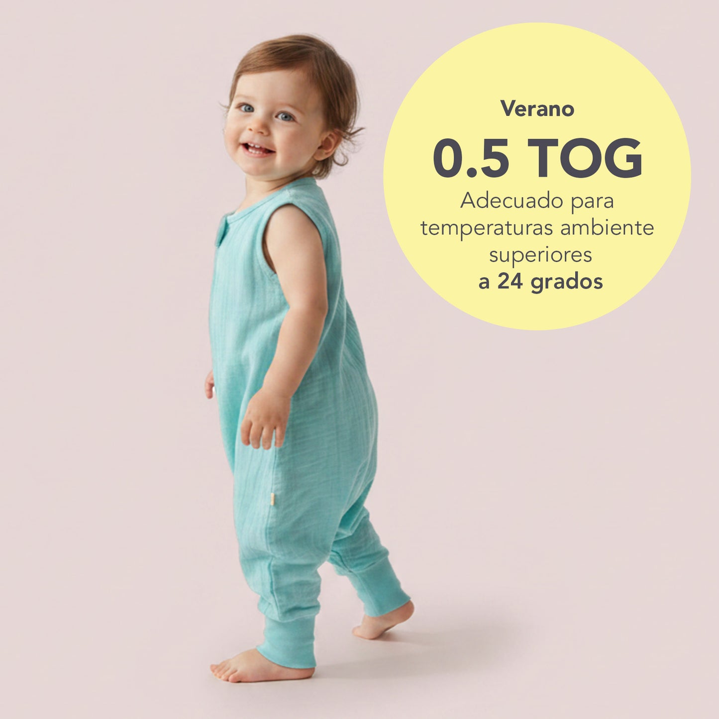 Saco de dormir con pies de muselina 0.5 Tog_Agua_5_422