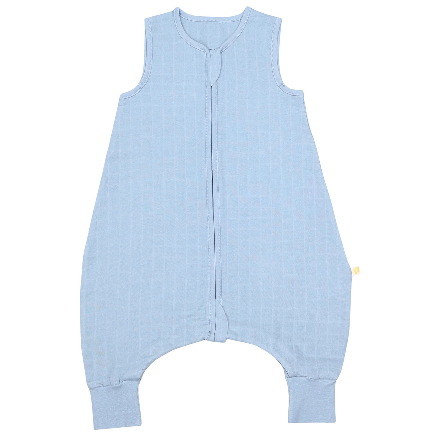 Saco de dormir con pies de muselina 0.5 Tog_Azul Hielo_1_422