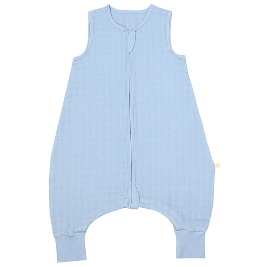 Saco de dormir con pies de muselina 0.5 Tog_Azul Hielo_1_422