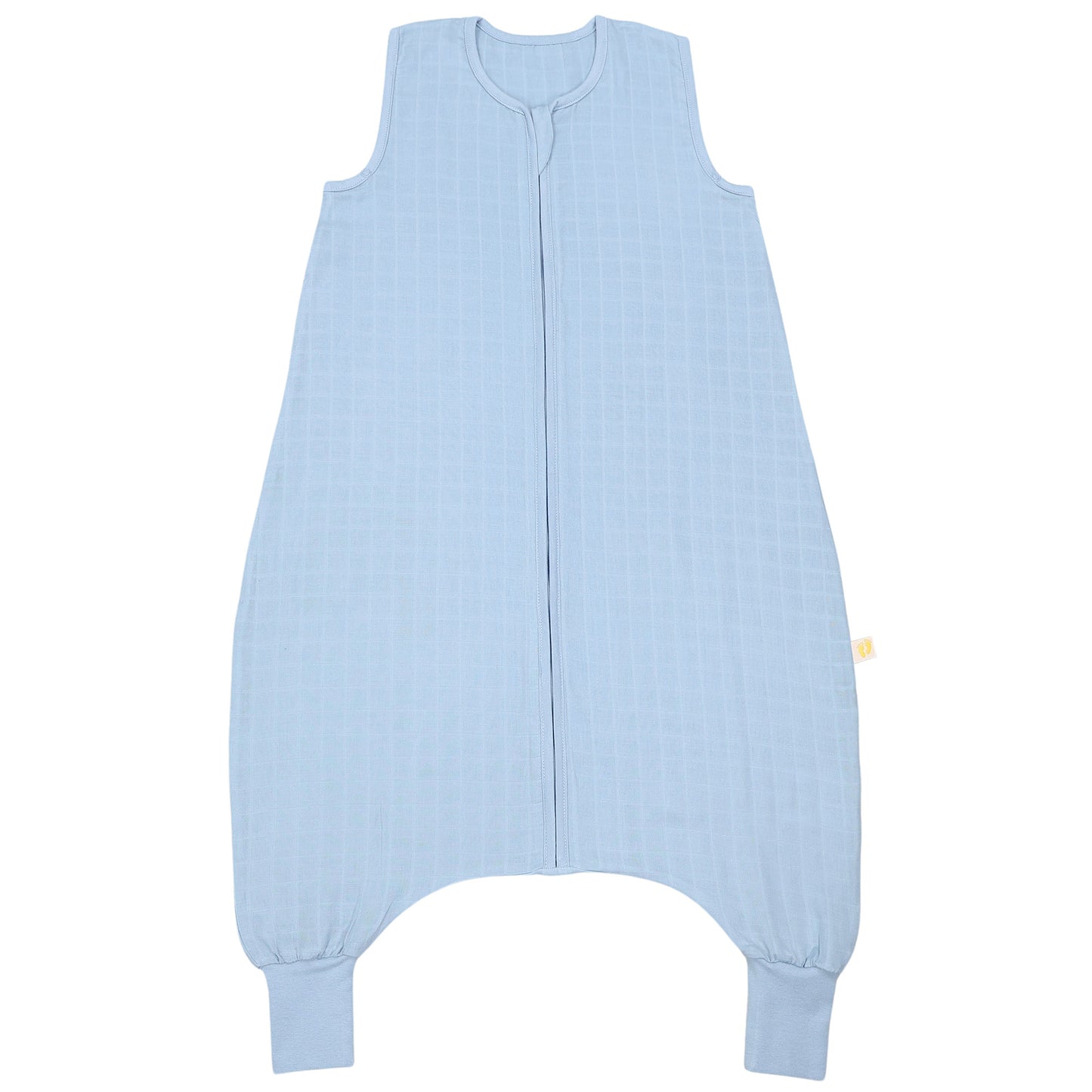 Saco de dormir con pies de muselina 0.5 Tog_Azul Hielo_1_422