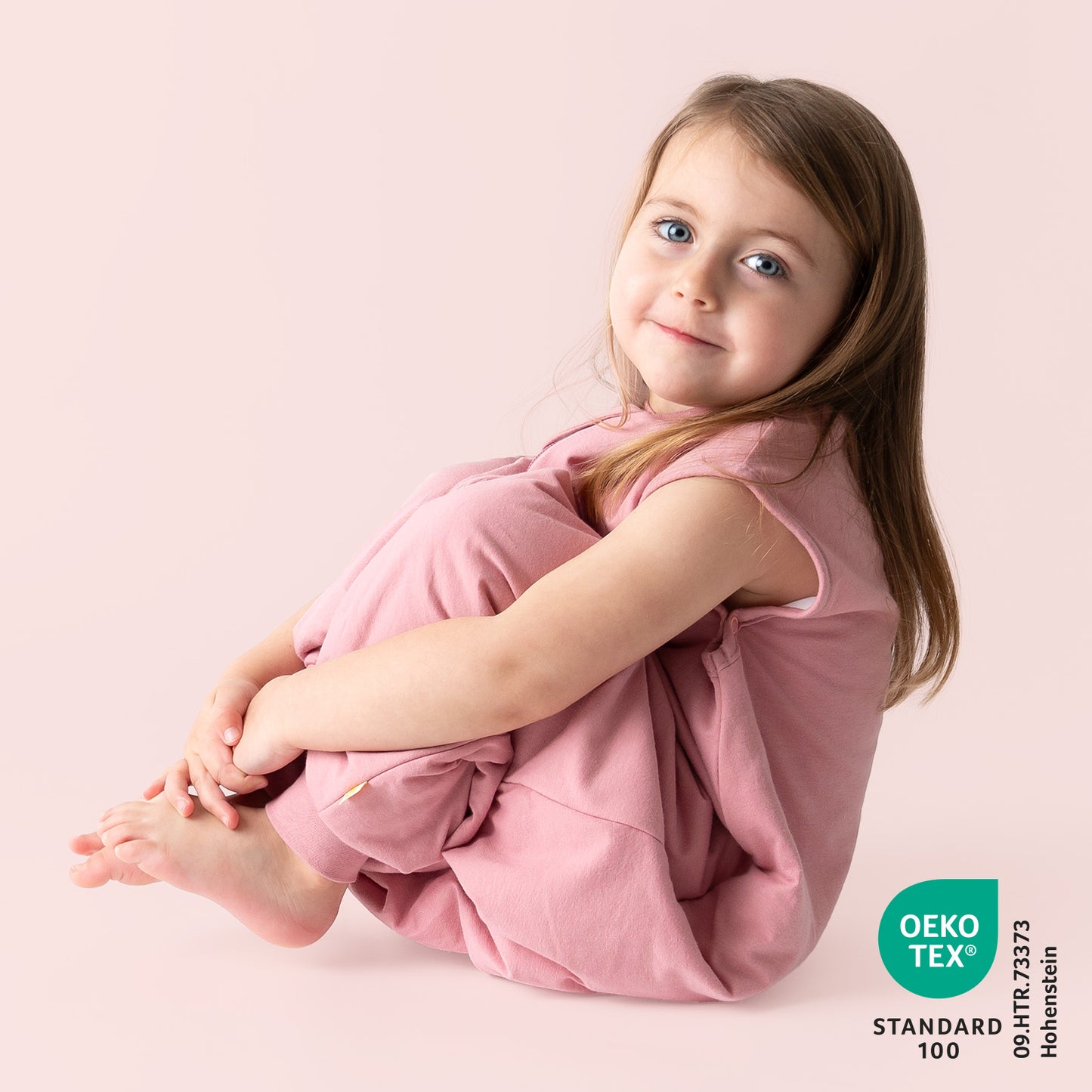 Saco de dormir con pies 1.0 TOG_Rosa pastel_424_2