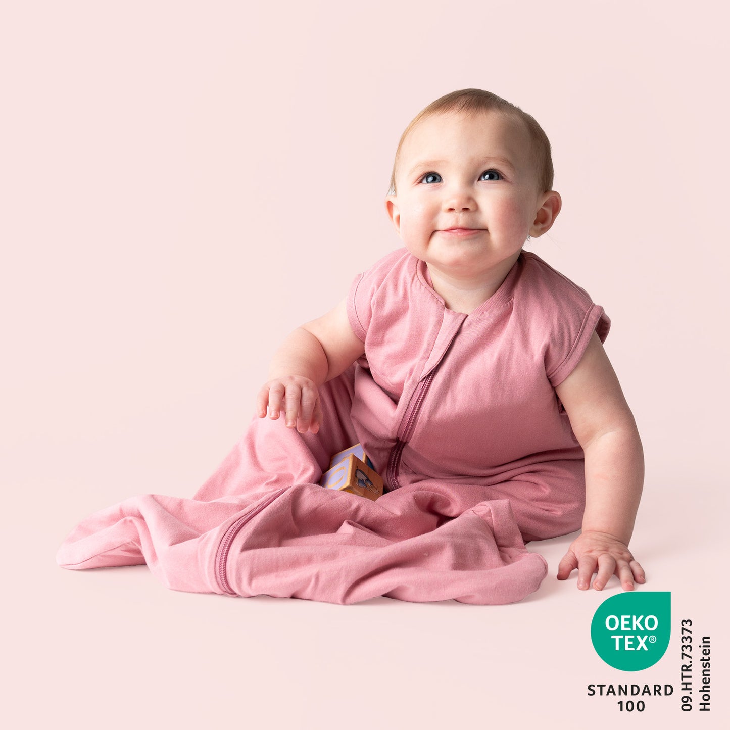 Saco de dormir para bebé 1.0 TOG_Rosa pastel_425_2