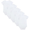 Pack de 5 bodies para bebé manga corta de algodón orgánico_Blanco_1_430