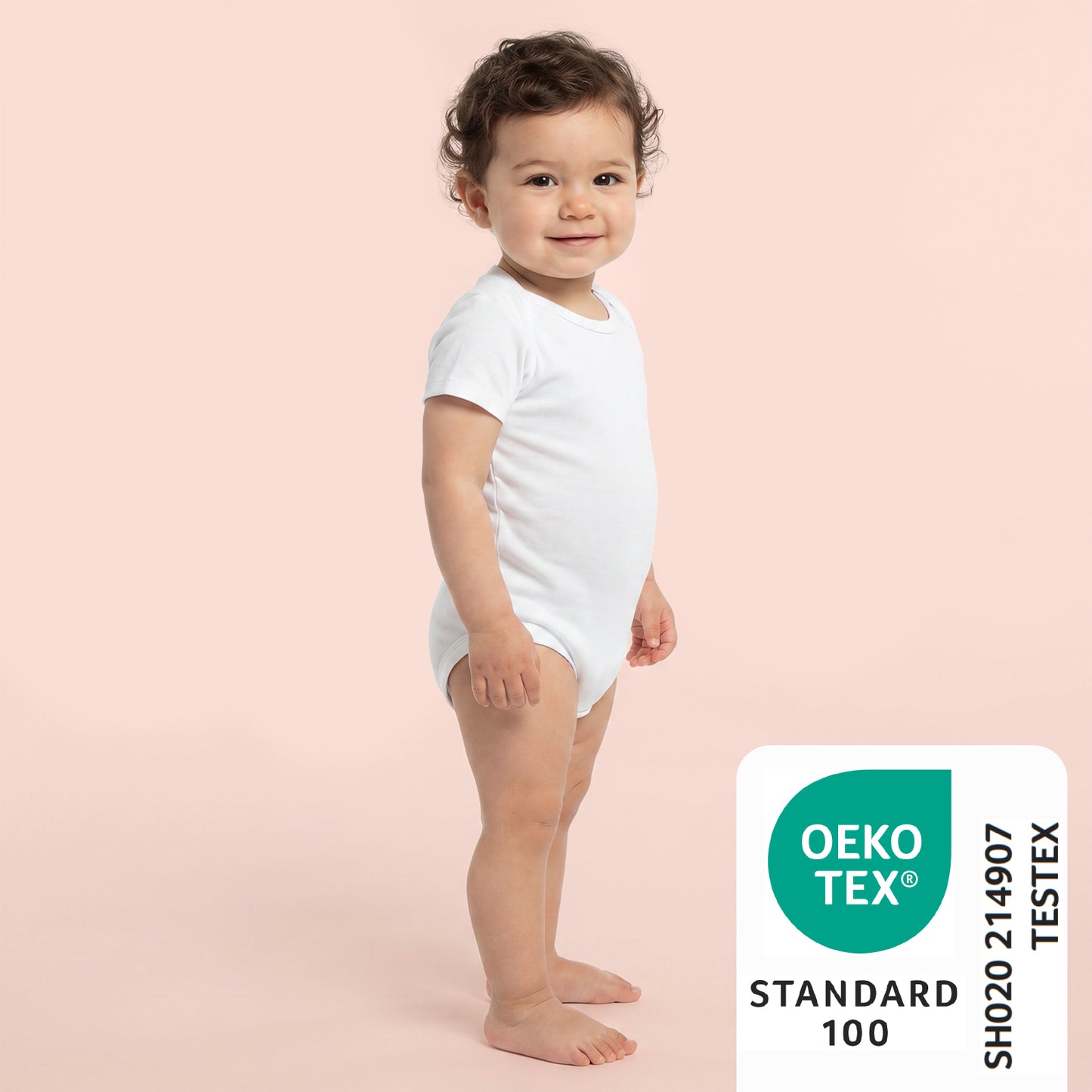 Pack de 5 bodies para bebé manga corta de algodón orgánico_Blanco_2_430