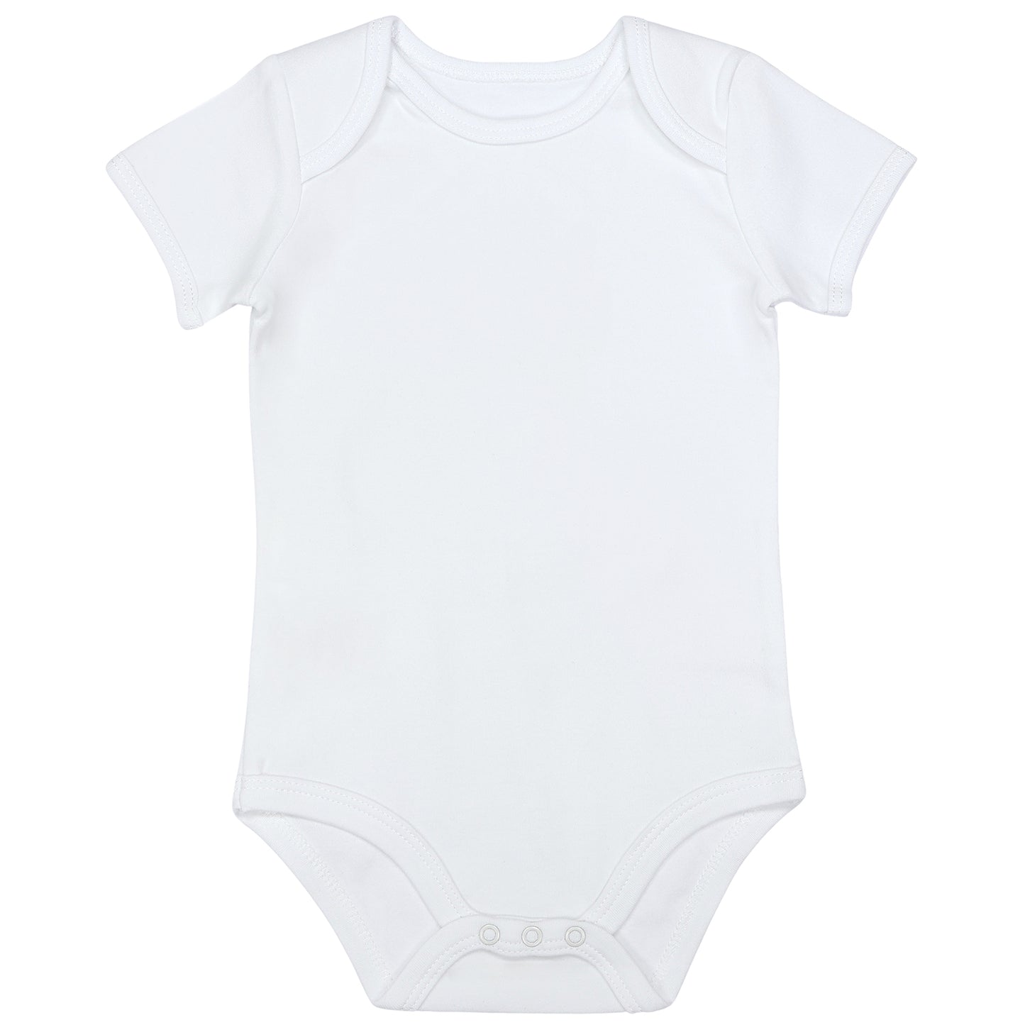Pack de 5 bodies para bebé manga corta de algodón orgánico_Blanco_3_430