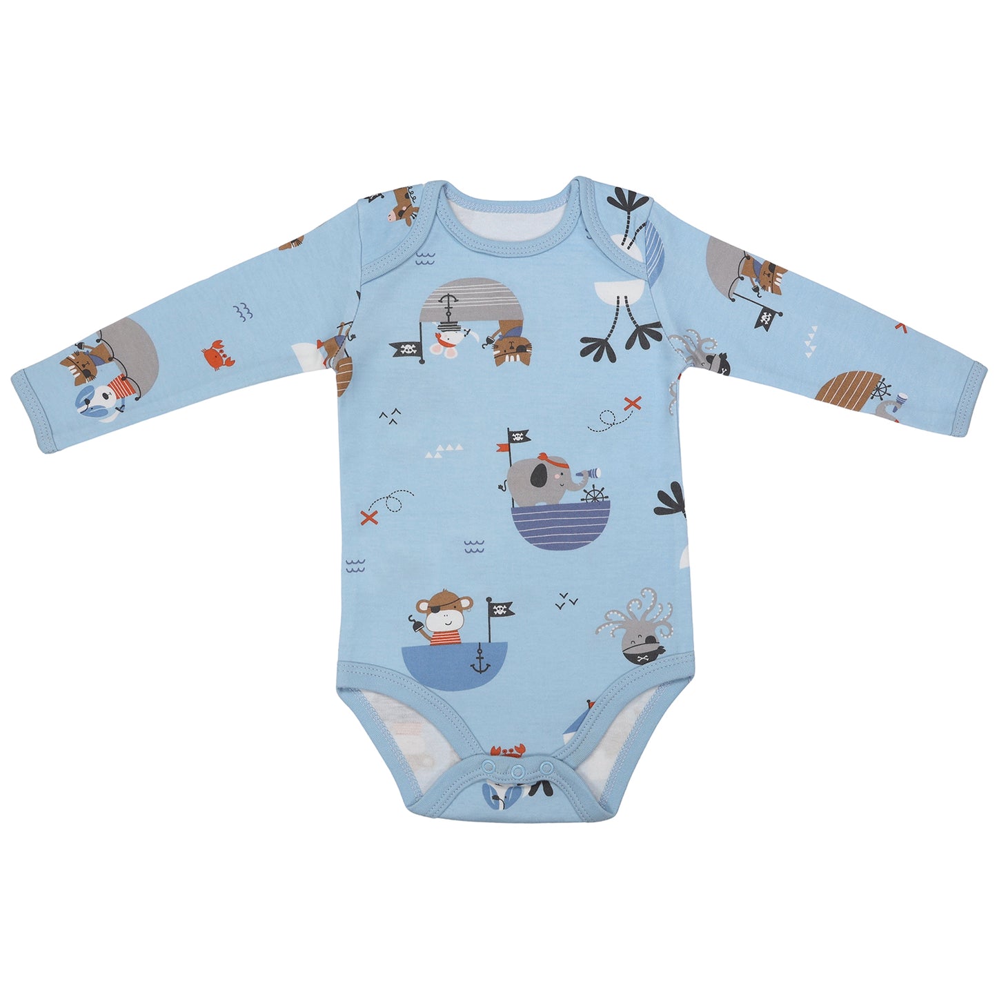 Pack de 3 bodies para bebé manga larga de algódon orgánico_Pirata_5_434